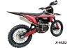 Эндуро / кроссовый мотоцикл BSE T4 Red (ZS172FMM-5)