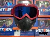 Очки зимние Face Mask HETOSHI FJ05-3-1 (двойное стекло) цв.Черно-вишневый цв.стекла мультипринт