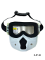 Очки зимние HETOSHI Face Mask FJ026B (двойное стекло) цв.Камуфляж(Nato green) цв.стекла прозрачный